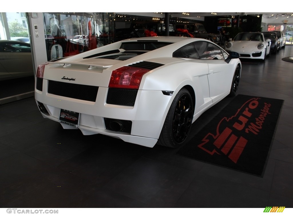 2004 Gallardo Coupe - Balloon White / Nero Perseus photo #8
