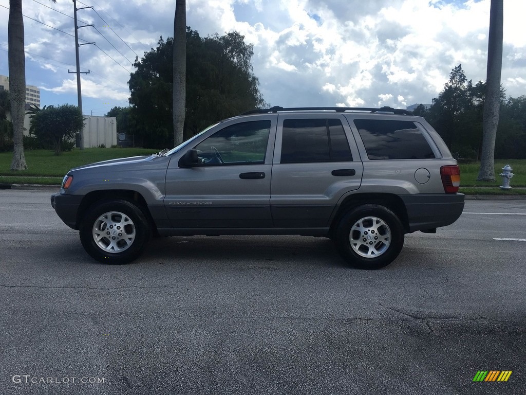 2001 Grand Cherokee Laredo - Silverstone Metallic / Agate photo #2