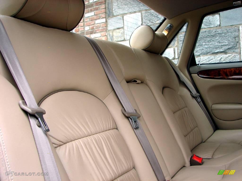 2002 XJ Super V8 - Anthracite Metallic / Cashmere photo #23