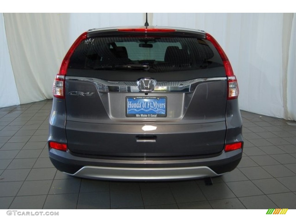 2016 CR-V EX - Modern Steel Metallic / Gray photo #5