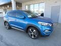 2017 Caribbean Blue Hyundai Tucson Limited AWD  photo #1