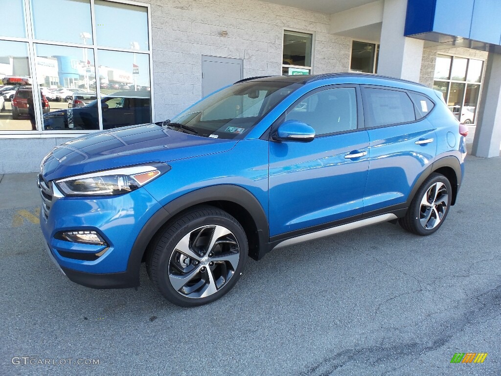 Caribbean Blue 2017 Hyundai Tucson Limited AWD Exterior Photo #116036508
