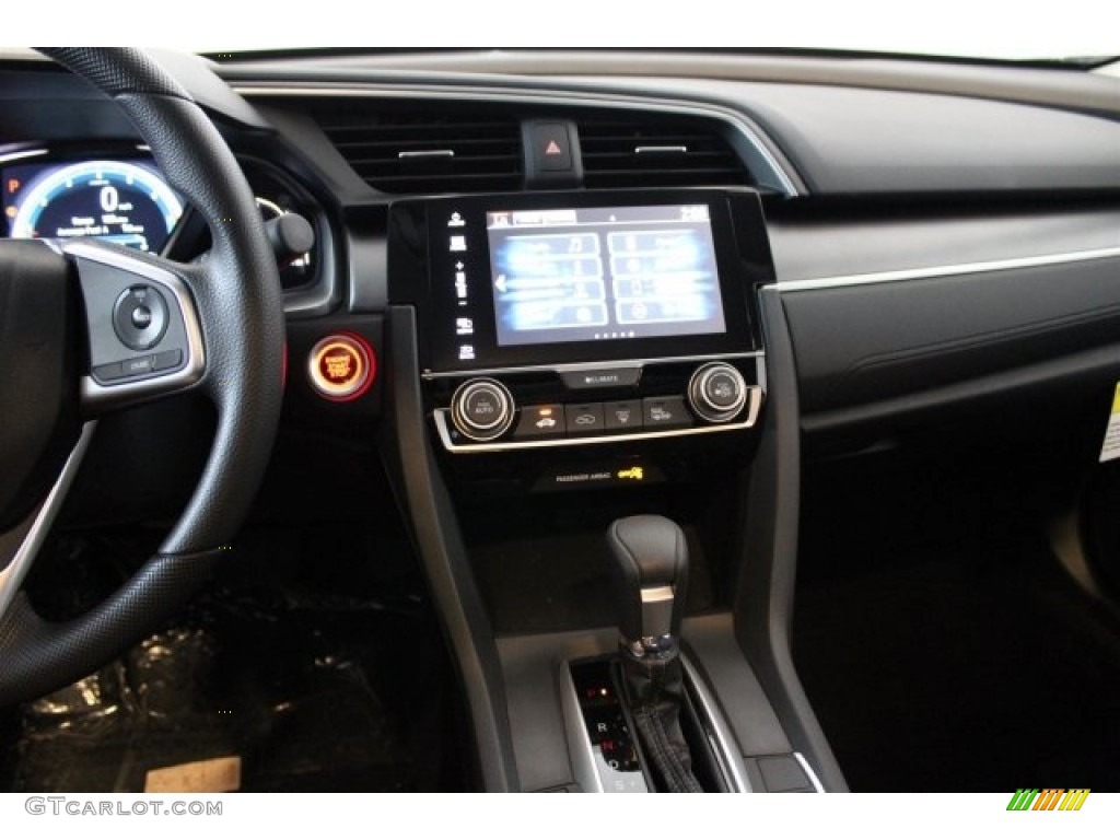 2016 Civic EX Sedan - Modern Steel Metallic / Black photo #14