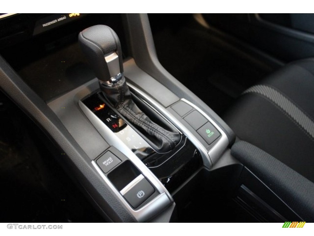 2016 Civic EX Sedan - Modern Steel Metallic / Black photo #19