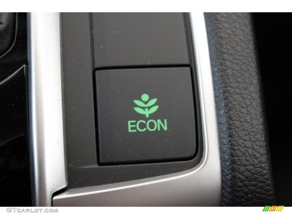 2016 Civic EX Sedan - Modern Steel Metallic / Black photo #20