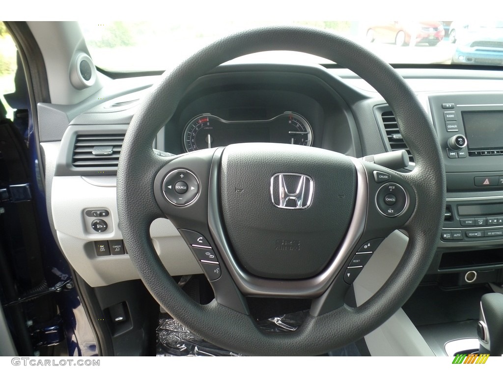 2017 Honda Ridgeline RTS Steering Wheel Photos