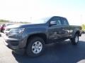 2016 Cyber Gray Metallic Chevrolet Colorado WT Extended Cab  photo #1