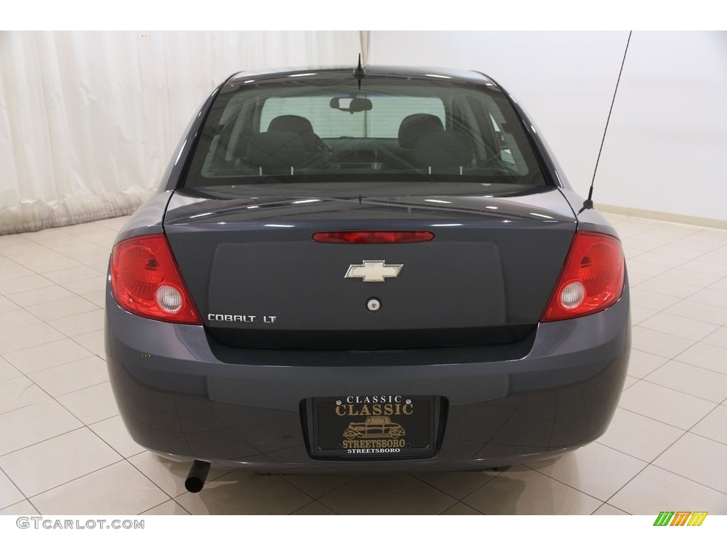 2009 Cobalt LT Sedan - Slate Metallic / Ebony photo #13