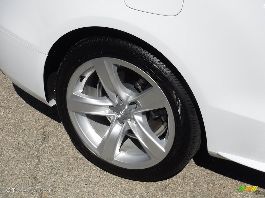 2016 A5 Premium Plus quattro Convertible - Ibis White / Titanium Gray photo #21