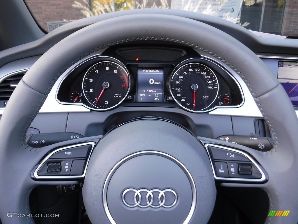 2016 Audi A5 Premium Plus quattro Convertible Gauges Photos