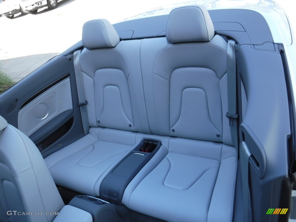 2016 Audi A5 Premium Plus quattro Convertible Rear Seat Photos