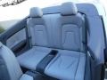 2016 Audi A5 Titanium Gray Interior Rear Seat Photo