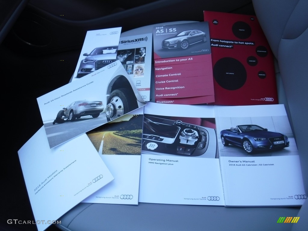 2016 Audi A5 Premium Plus quattro Convertible Books/Manuals Photo #116042658