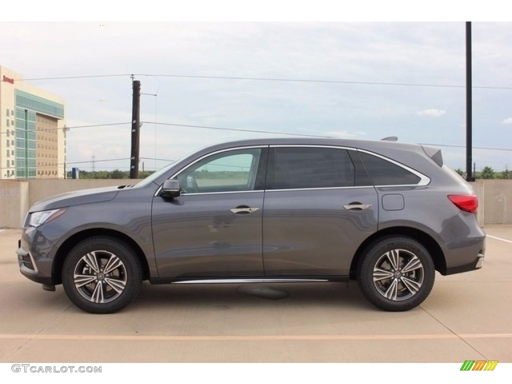 Modern Steel Metallic 2017 Acura MDX Standard MDX Model Exterior Photo #116044056