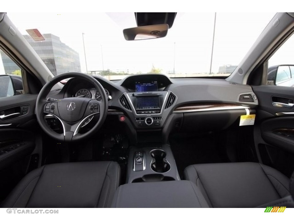 Ebony Interior 2017 Acura MDX Standard MDX Model Photo #116044122