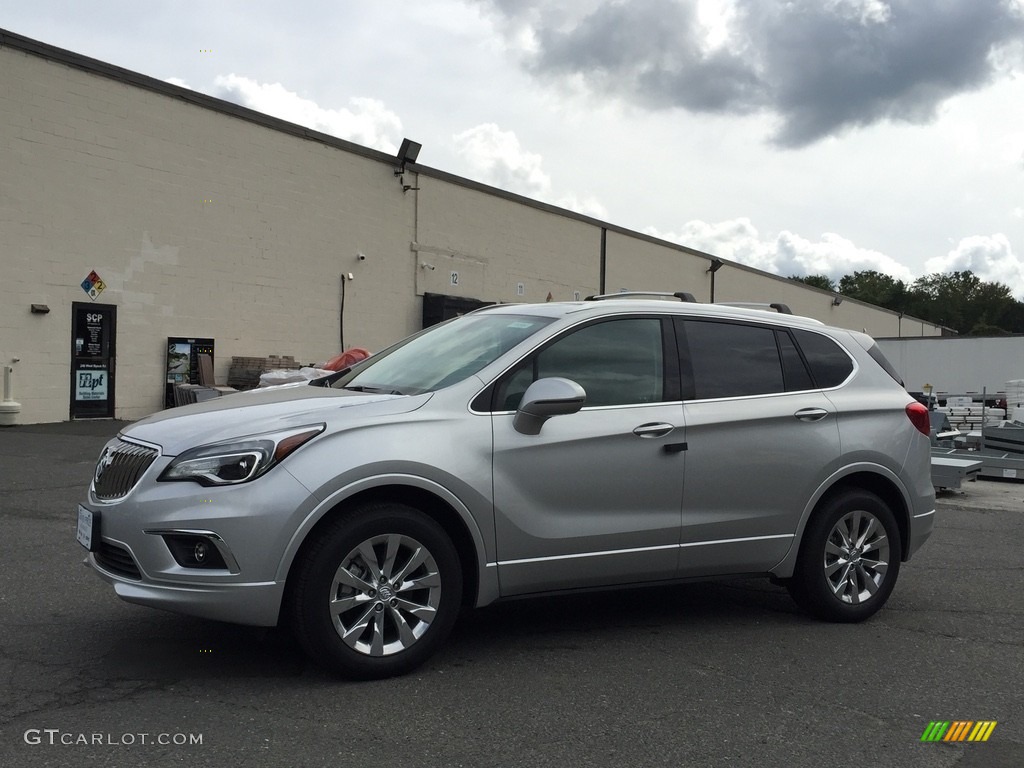 Galaxy Silver Metallic 2017 Buick Envision Essence AWD Exterior Photo #116044177