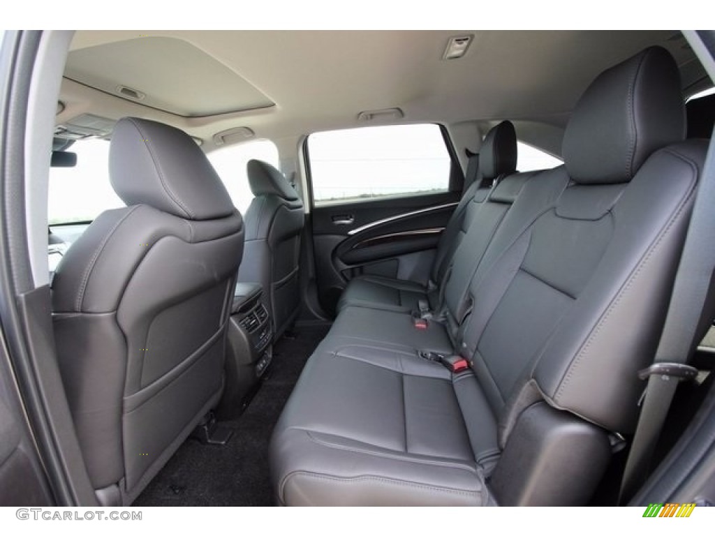 Ebony Interior 2017 Acura MDX Standard MDX Model Photo #116044281