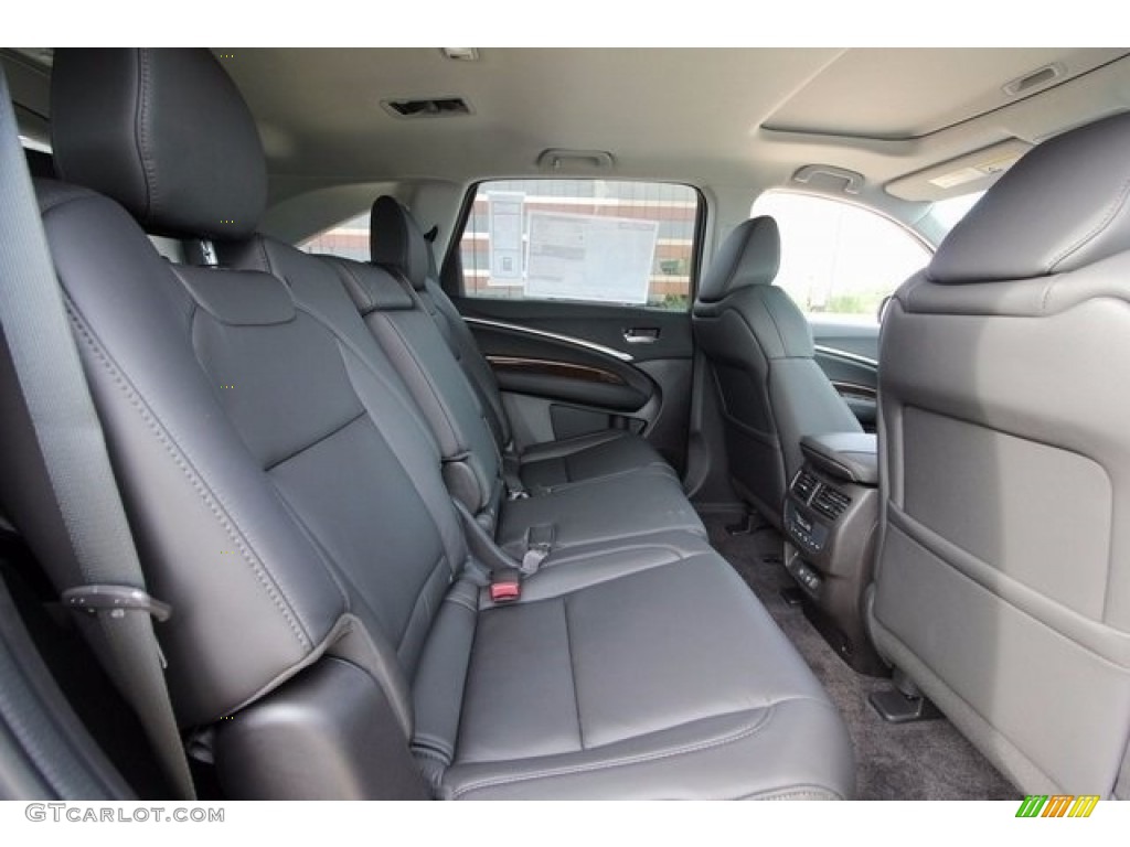2017 Acura MDX Standard MDX Model Rear Seat Photo #116044347