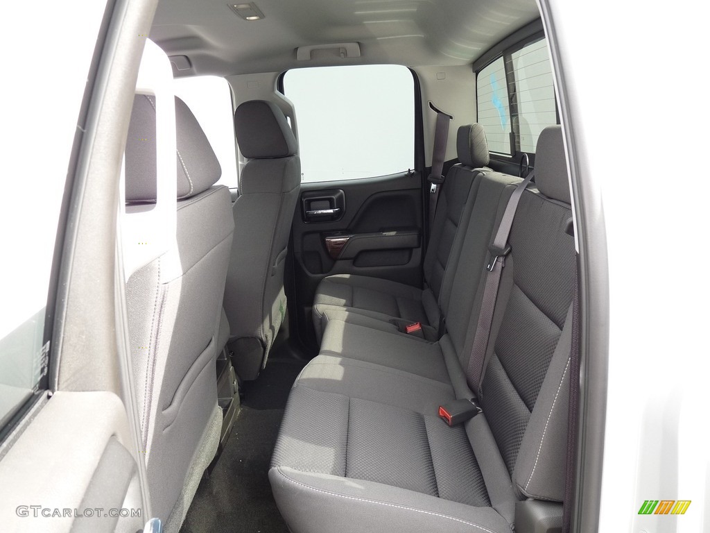 2017 GMC Sierra 1500 SLE Double Cab 4WD Rear Seat Photo #116045289