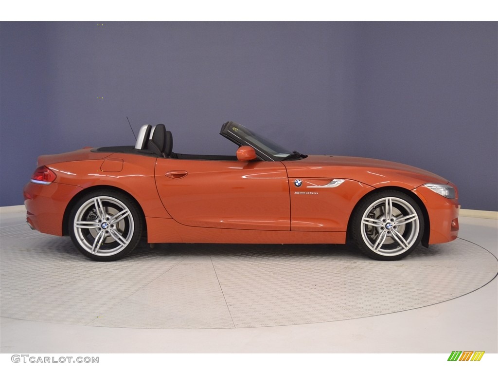 Valencia Orange Metallic 2014 BMW Z4 sDrive35is Exterior Photo #116045385