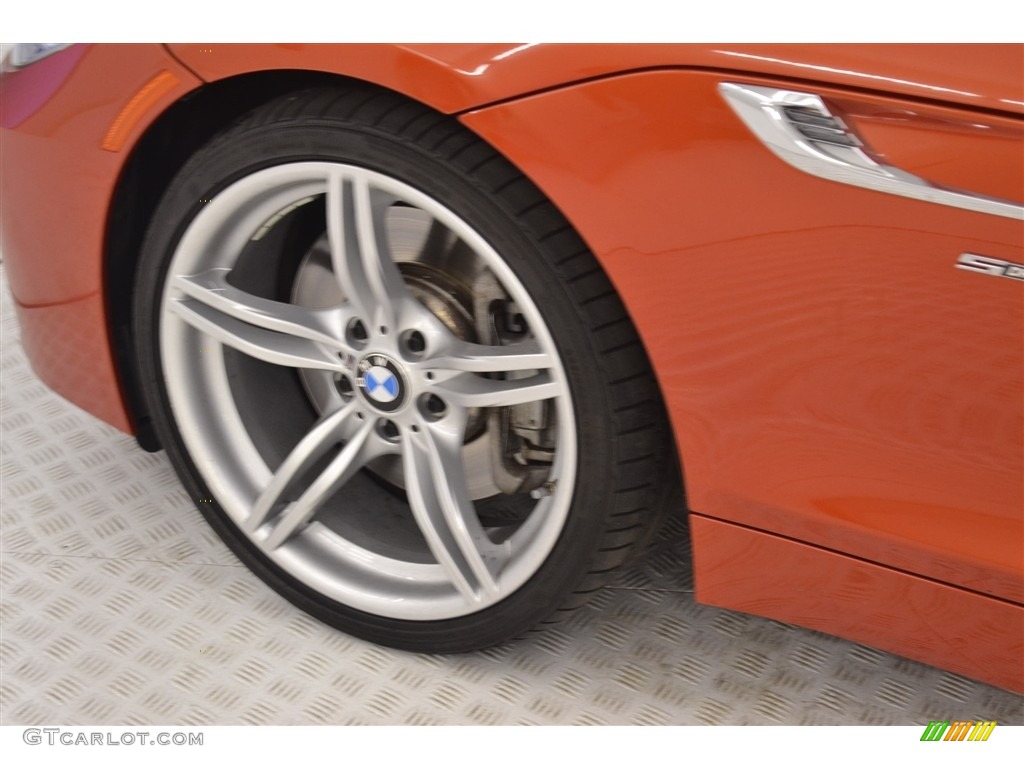 2014 Z4 sDrive35is - Valencia Orange Metallic / Hyper Orange Package Black/Orange photo #9