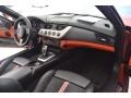 Hyper Orange Package Black/Orange 2014 BMW Z4 sDrive35is Dashboard