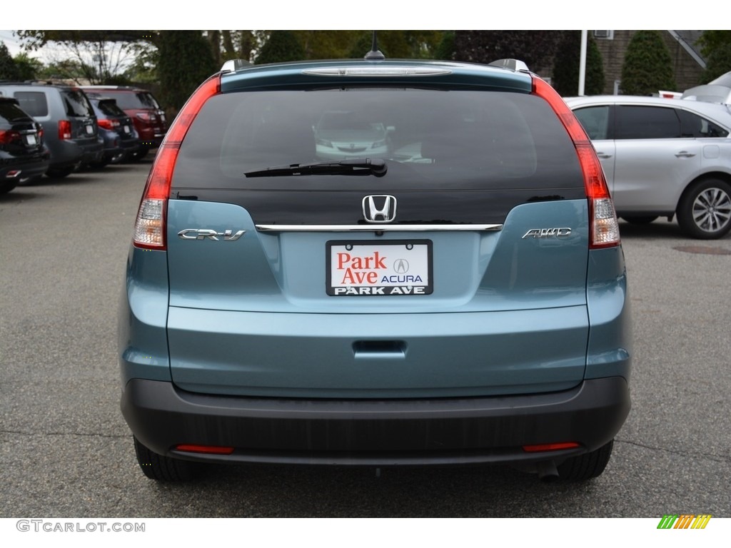 2014 CR-V EX-L AWD - Mountain Air Metallic / Gray photo #4