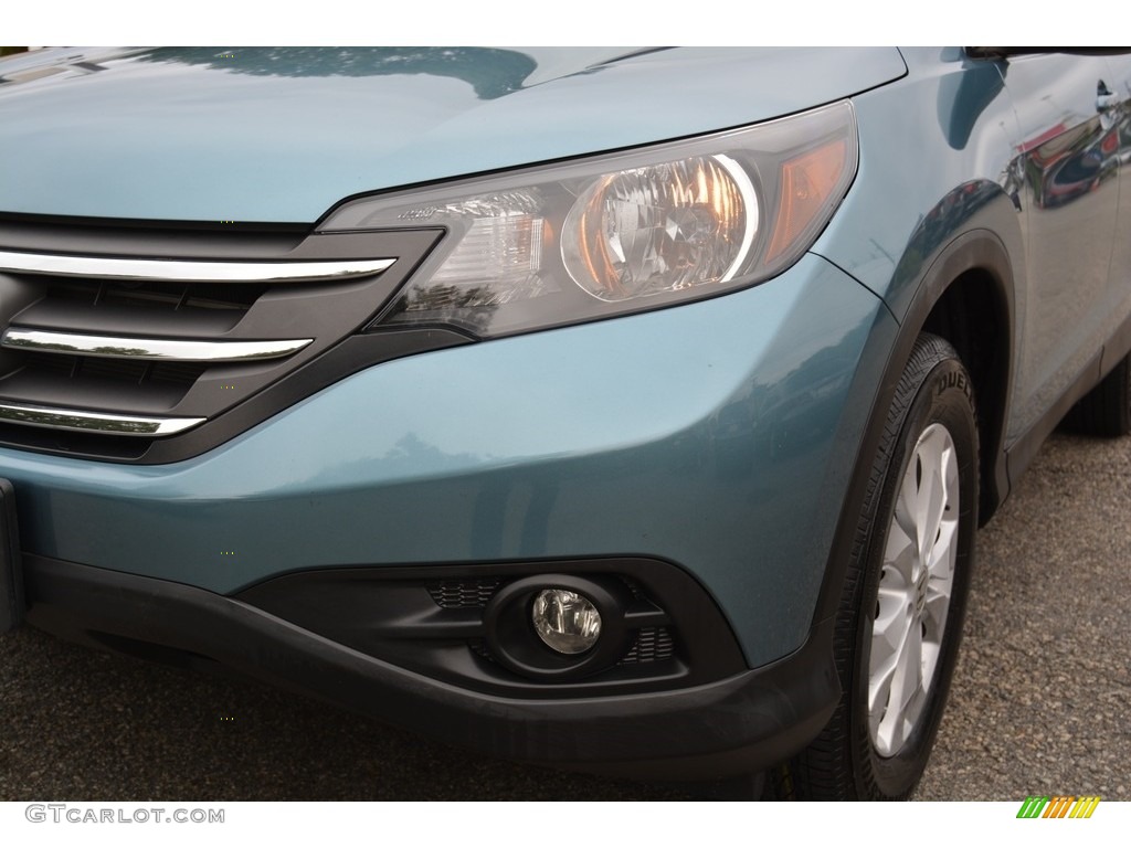 2014 CR-V EX-L AWD - Mountain Air Metallic / Gray photo #32