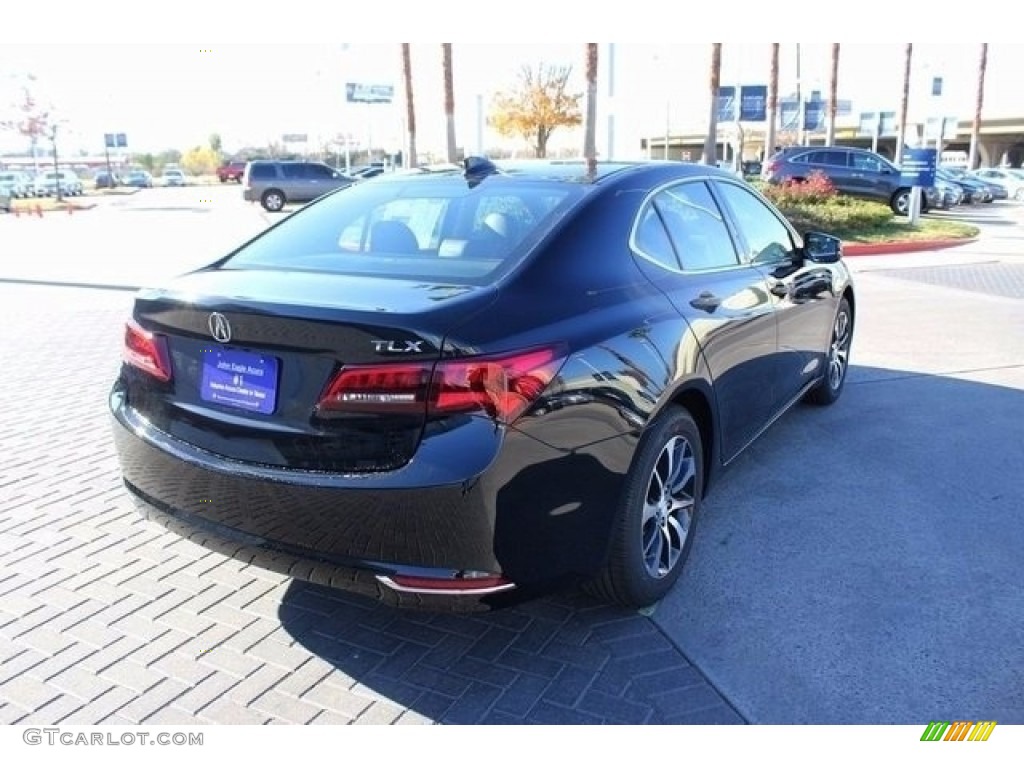 2017 TLX Technology Sedan - Crystal Black Pearl / Espresso photo #7