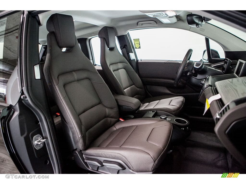 Tera Dalbergia Brown Interior 2017 BMW i3 with Range Extender Photo #116047800