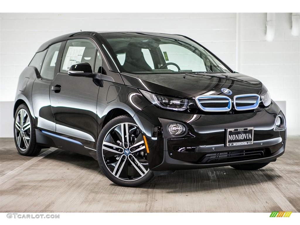 Fluid Black 2017 BMW i3 with Range Extender Exterior Photo #116047908