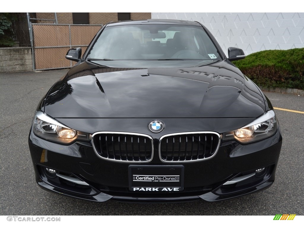 2013 3 Series 328i xDrive Sedan - Black Sapphire Metallic / Black photo #7