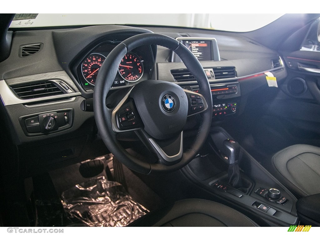 2017 BMW X1 sDrive28i Black Dashboard Photo #116048391