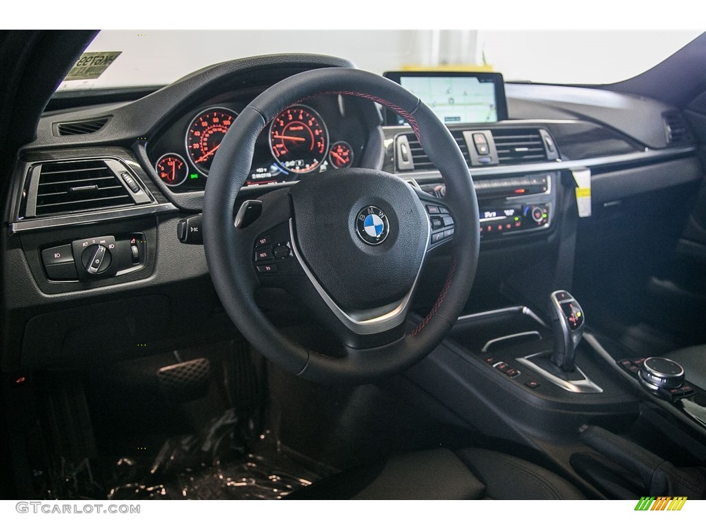 2017 4 Series 430i Coupe - Midnight Blue Metallic / Black photo #6