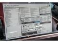  2017 4 Series 430i Convertible Window Sticker