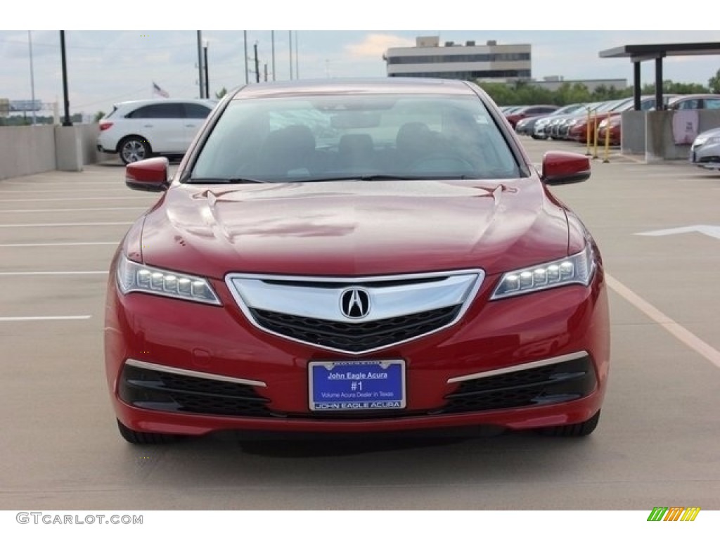 2017 TLX Technology Sedan - San Marino Red / Ebony photo #2