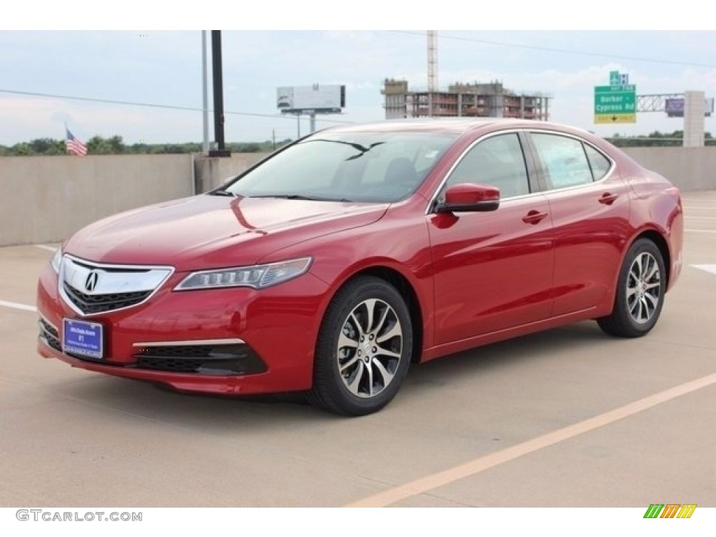 2017 TLX Technology Sedan - San Marino Red / Ebony photo #3