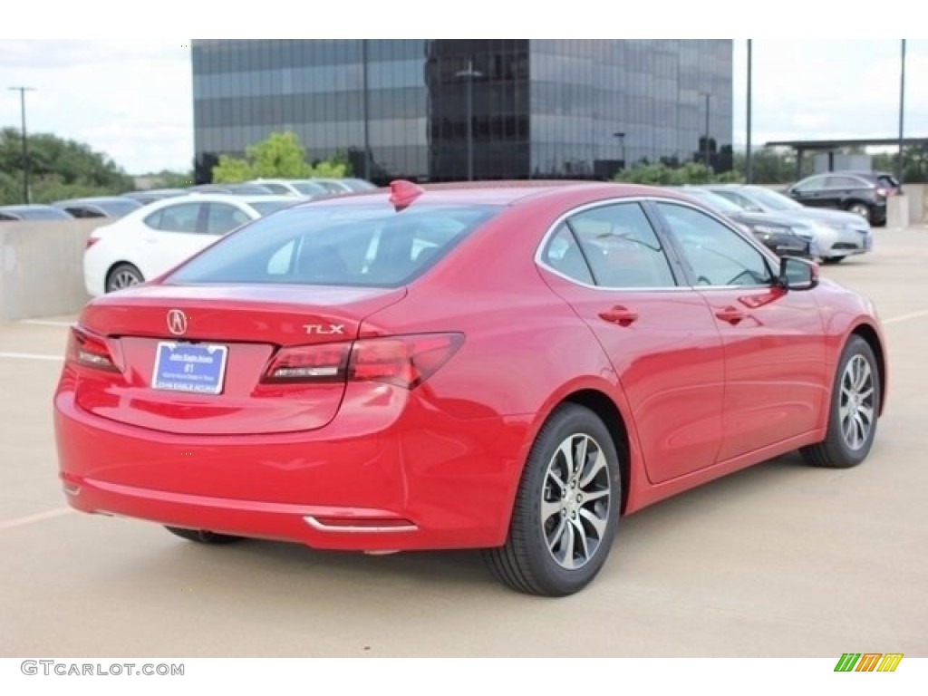 2017 TLX Technology Sedan - San Marino Red / Ebony photo #7