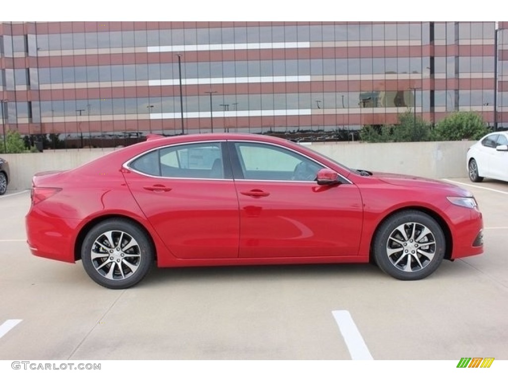 2017 TLX Technology Sedan - San Marino Red / Ebony photo #8