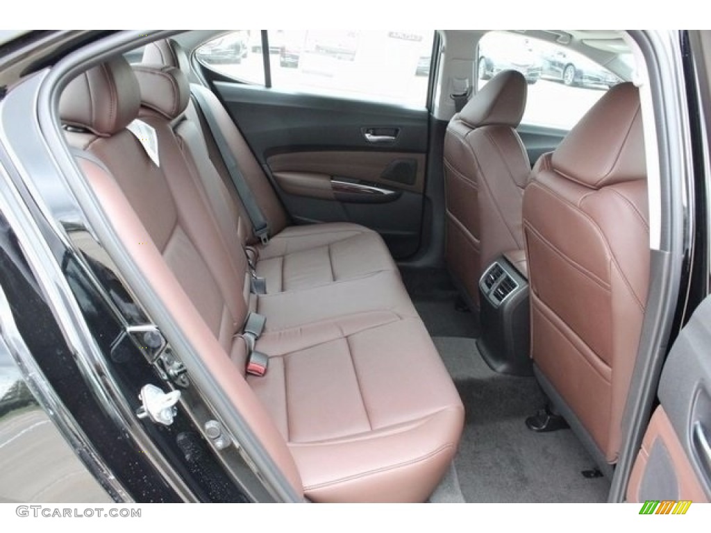 2017 Acura TLX V6 Technology Sedan Rear Seat Photo #116049141