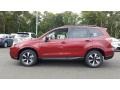 Venetian Red Pearl 2017 Subaru Forester 2.5i Limited Exterior
