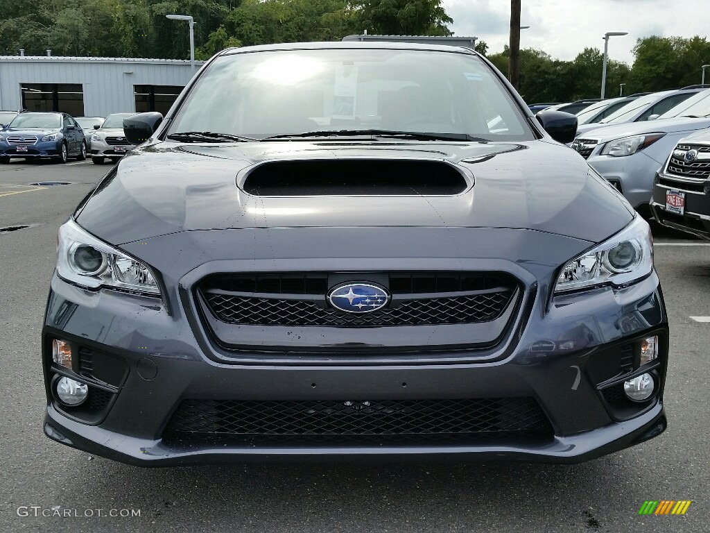 2017 WRX Premium - Dark Gray Metallic / Carbon Black photo #2