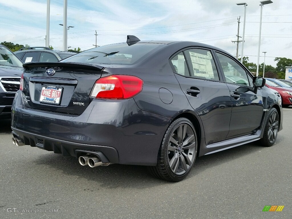 2017 WRX Premium - Dark Gray Metallic / Carbon Black photo #4