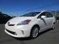 Blizzard White Pearl - Prius v Five Hybrid Photo No. 3
