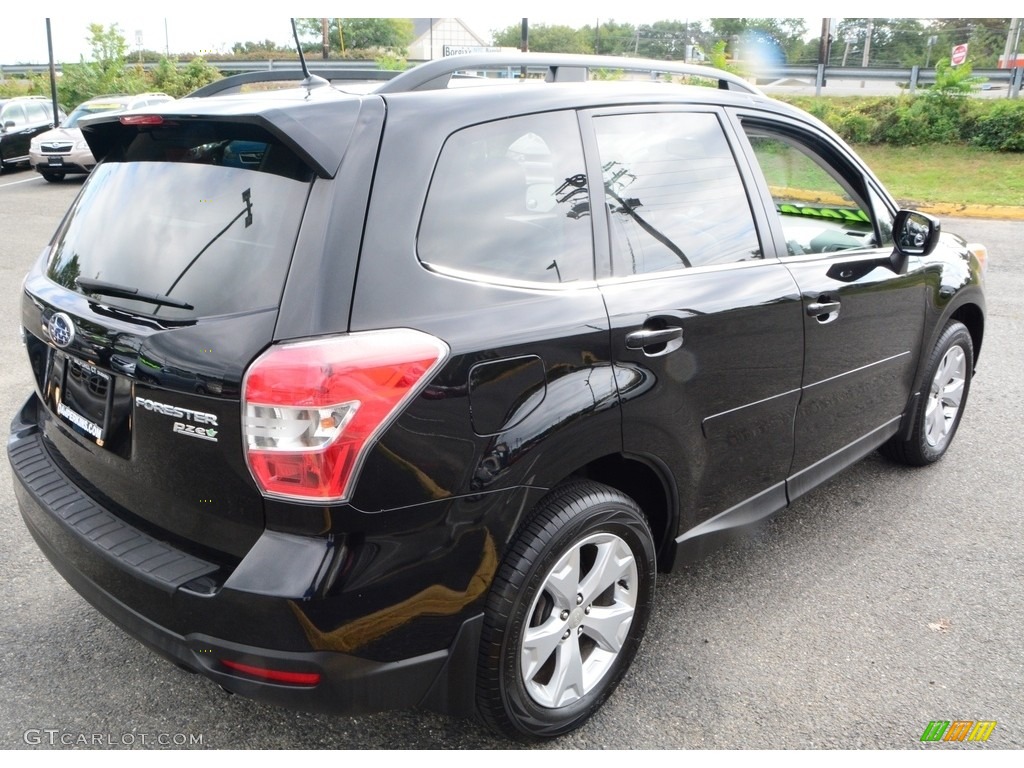 2015 Forester 2.5i Limited - Crystal Black Silica / Black photo #6