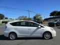 Blizzard White Pearl - Prius v Five Hybrid Photo No. 8
