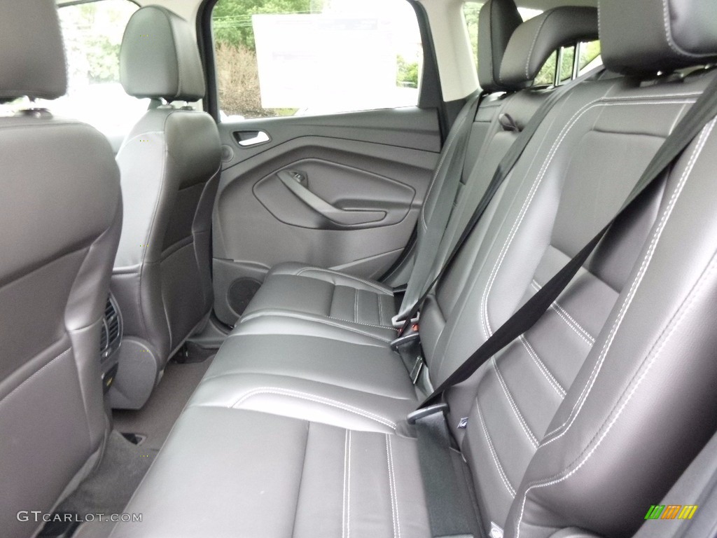 2017 Ford Escape Titanium 4WD Rear Seat Photo #116051509