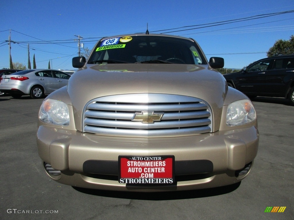2008 HHR LS - Sandstone Metallic / Ebony Black photo #2