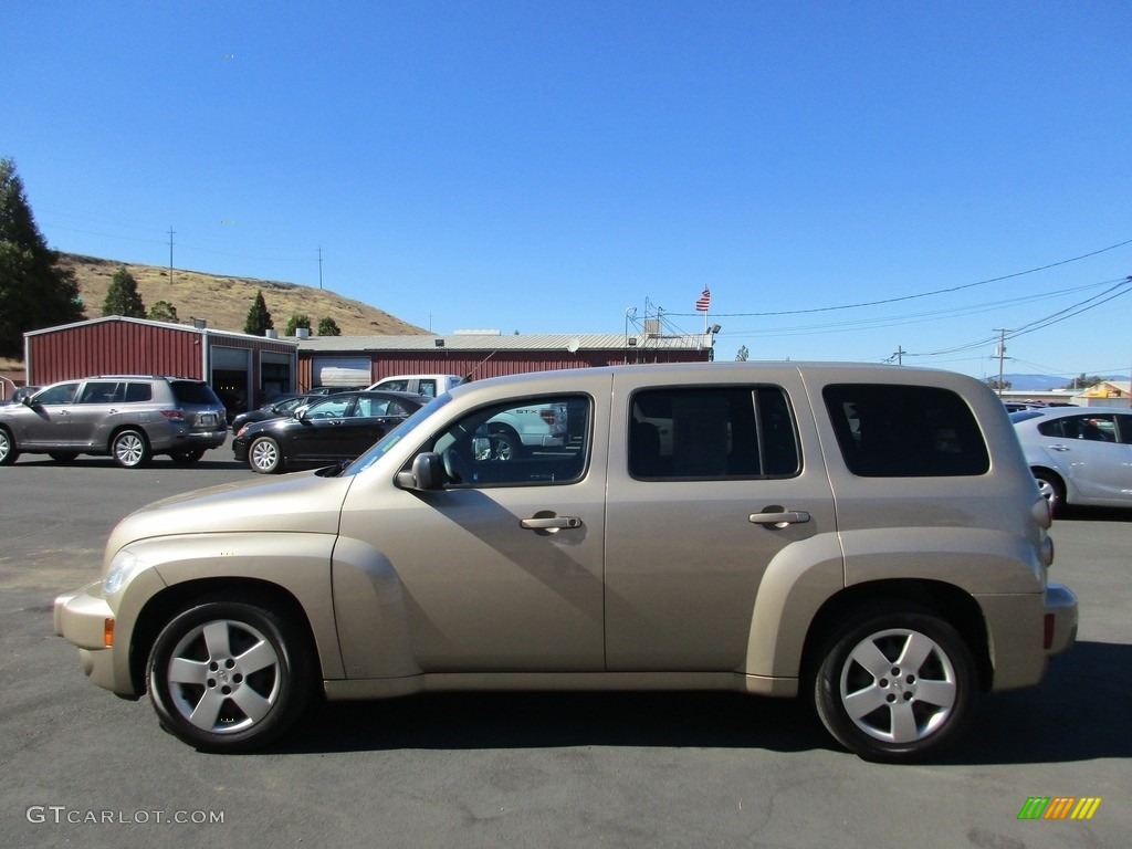 2008 HHR LS - Sandstone Metallic / Ebony Black photo #4