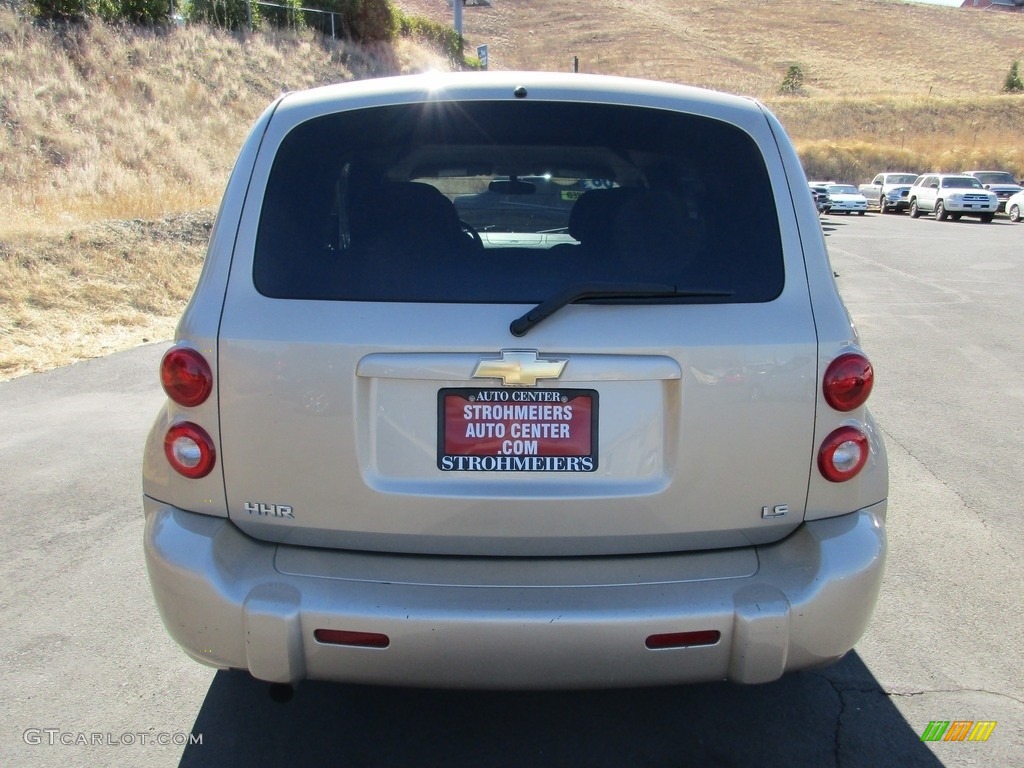 2008 HHR LS - Sandstone Metallic / Ebony Black photo #6